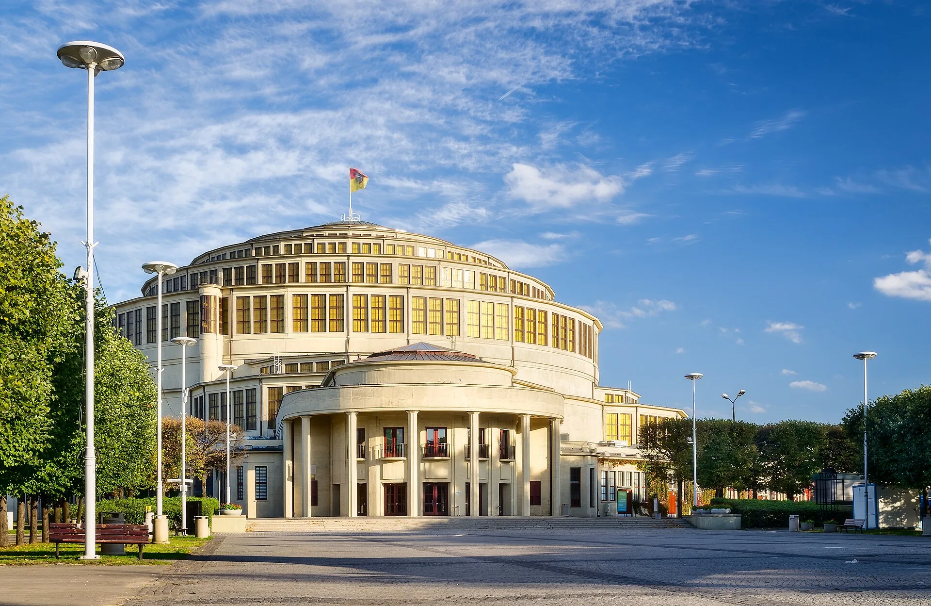 Jour 2 après-midi : la Halle du Centenaire et le parc Szczytnicki