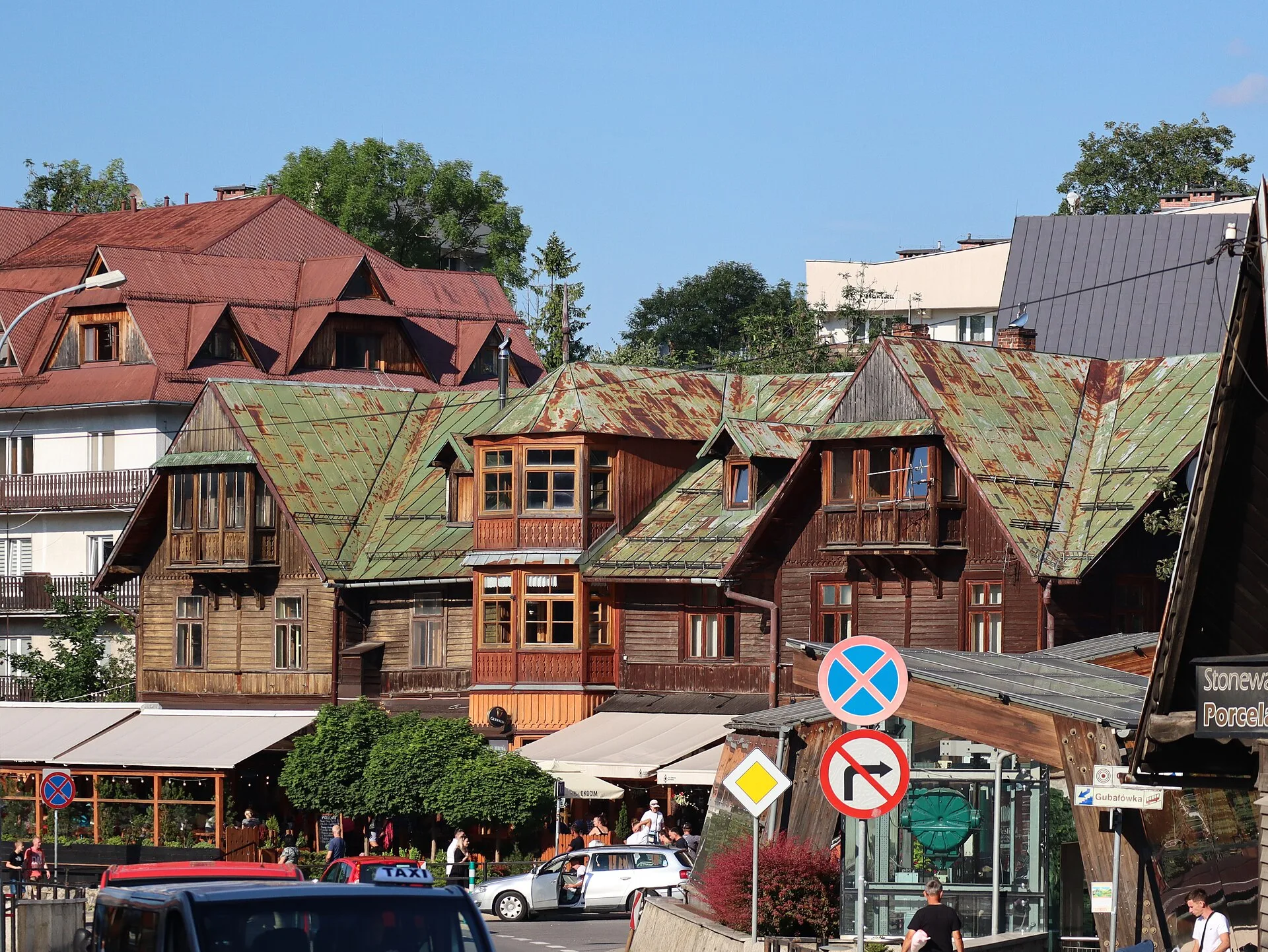 La rue Krupówki et le vieux Zakopane